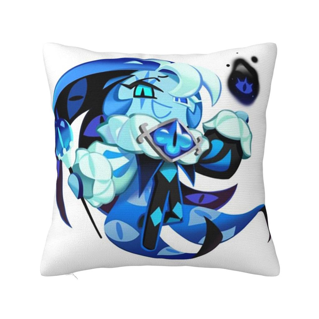 Game Cookie Run Kingdom Cartoon Square Pillowcase Cushion Cover Pillow Case Throw Pillow Cover for Home Bedroom Car
