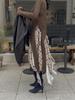 2026 Korean Chic Retro Plaid Asymmetrical Skirt