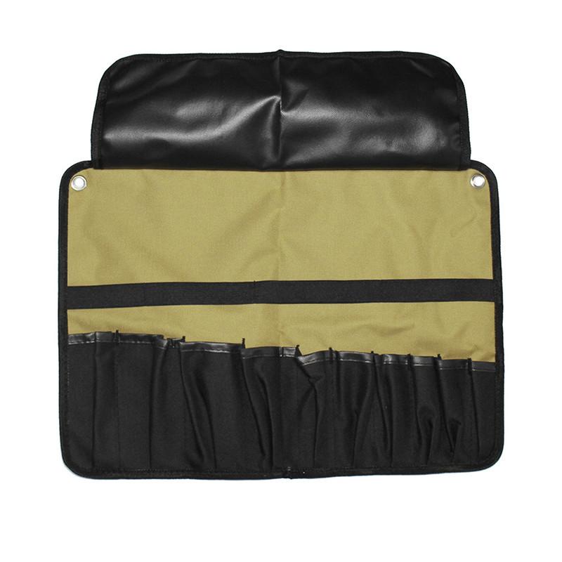 Oxford Cloth Roll Portable Pouch Bag Wrench Tool Foldable Spanner Hammer Camping Pocket Tool Storage Bag