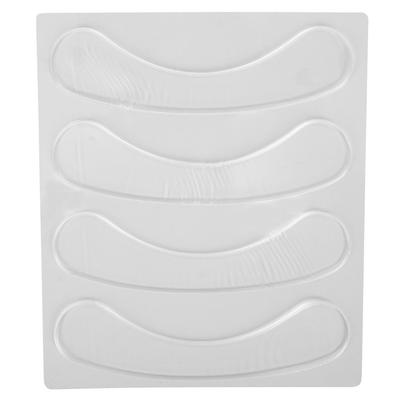 4pcs Silicone Lip Anti Wrinkle Patch Reusable Transparent Skin Wrinkle Smoothing Patch