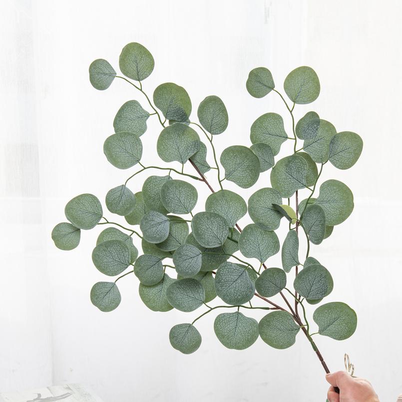 Artificial Plants Eucalyptus Leaf Vine Festival Decoration Vases for Home Wedding Garden Rose Arch Scrapbooking Diy Fake Flowers