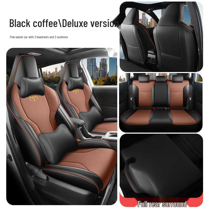 Toyota RAV4 Hybrid 2.0L Luxury Seat Covers, 2026 Model, All-Season, Full Coverage, Two-Wheel Drive Edition