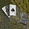 1pcs Stainless Steel Card-Type Ace Of Spades Bottle Opener Poker-Shaped Creative Bar Tool Utensils Wine Opener Bottle Opener Beer Corkscrew