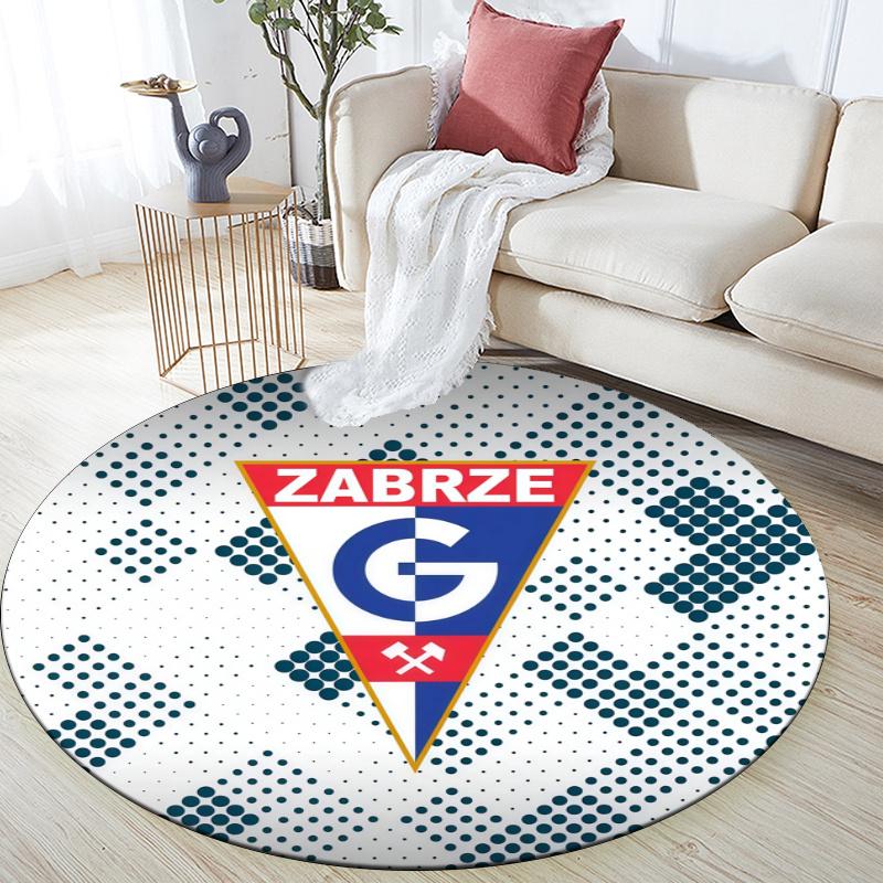 Gornik Zabrze pattern round rug,Carpet Rug for Living Room Bedroom Playroom ,Non-slip Floor Mat,Holiday Gifts and Birthday Gifts.