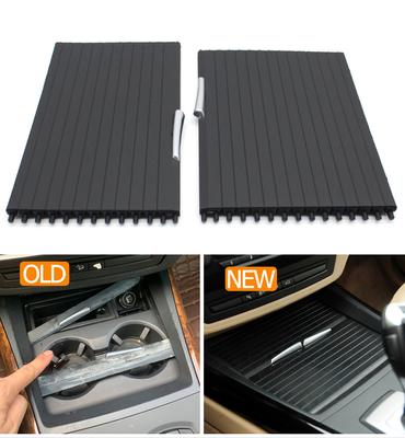 Przednia konsola środkowa tylne siedzenie wnętrze samochodu uchwyt na kubek z wodą pokrywa roleta roleta tapicerka dla BMW X5 X6 E70 E71 E72