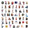 50pcs Disney Cartoon Movie Zootopia2 Stickers Cute Anime Graffiti Decals for Kids Toy DIY Stationery Notebook Phone Sticker