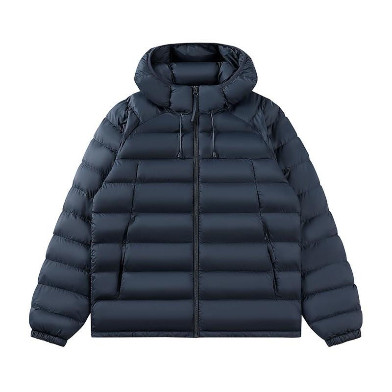 Unisex Winter Puffer Coat Hooded Slim Fit Thick Cotton Jacket Couples