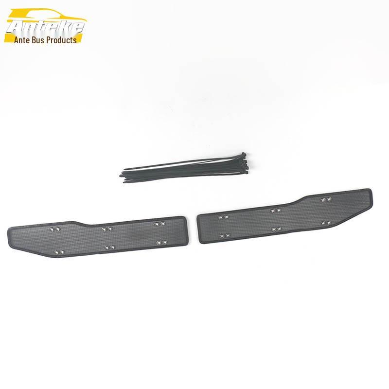 Radiator Panel Sticker with Insect Screen Sequins for 22 Q5 e-tron: Car Accessory with Diamond Mesh Design