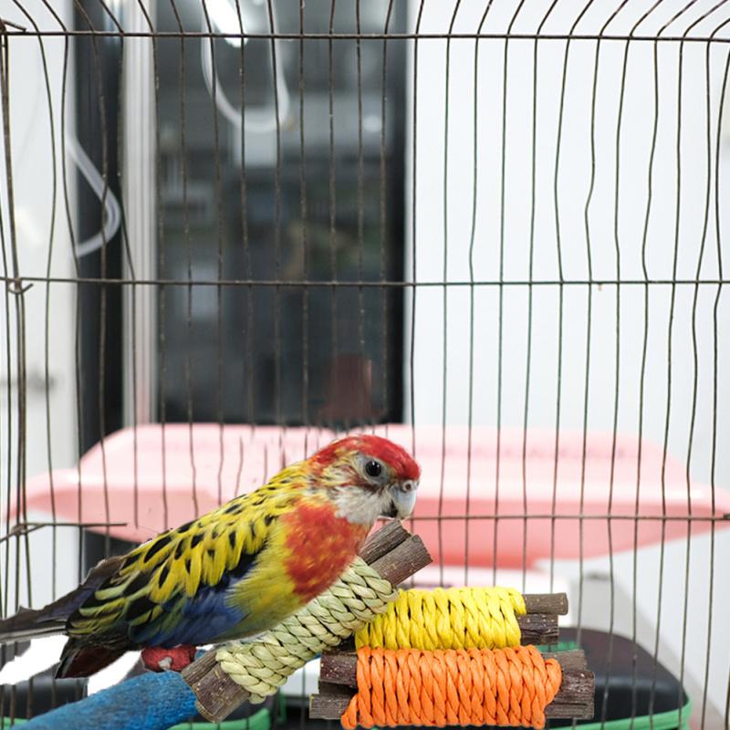 Pet Molar Stick Teeth Grinding Toys Bite-resistant Chew Toy For Rabbit Hamster Chinchilla Guinea