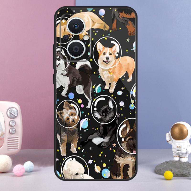 

French Bulldog Beagle Dogs Pattern Funda For OPPO Reno 13 F 11F 12F 14F 10 11 12 14 Pro 7 8 Lite OPPO Find X6 X5 X8 X9 Pro Case OPPO Reno8 5G