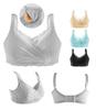Post-Mastectomy Silicone Prosthetic Lace Bra - Plus Size, Breathable, Shaping, Bandeau