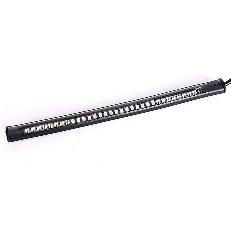 48 Smd Led Motorcycle Motorbike Tail Brake Stop Turn Signal Strip Stop Light