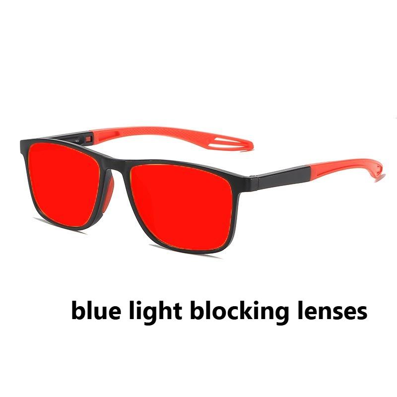 Ultra Light Sports Night Vision Anti Blue Light Sunglasses for Women Men Gaming Specific Mobile Phones Computers Eye Protection