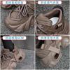 Scarpe da papà in pelle autunno e inverno, nuova piattaforma, scarpe sportive casual di tendenza