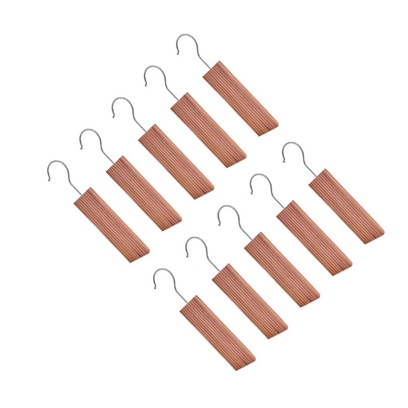10PCS Natural Cedar Chip for Wardrobes Shoe Cabinet Insect Moth Repelling Odor Eliminators Safe Kids Friendly Deodorizer