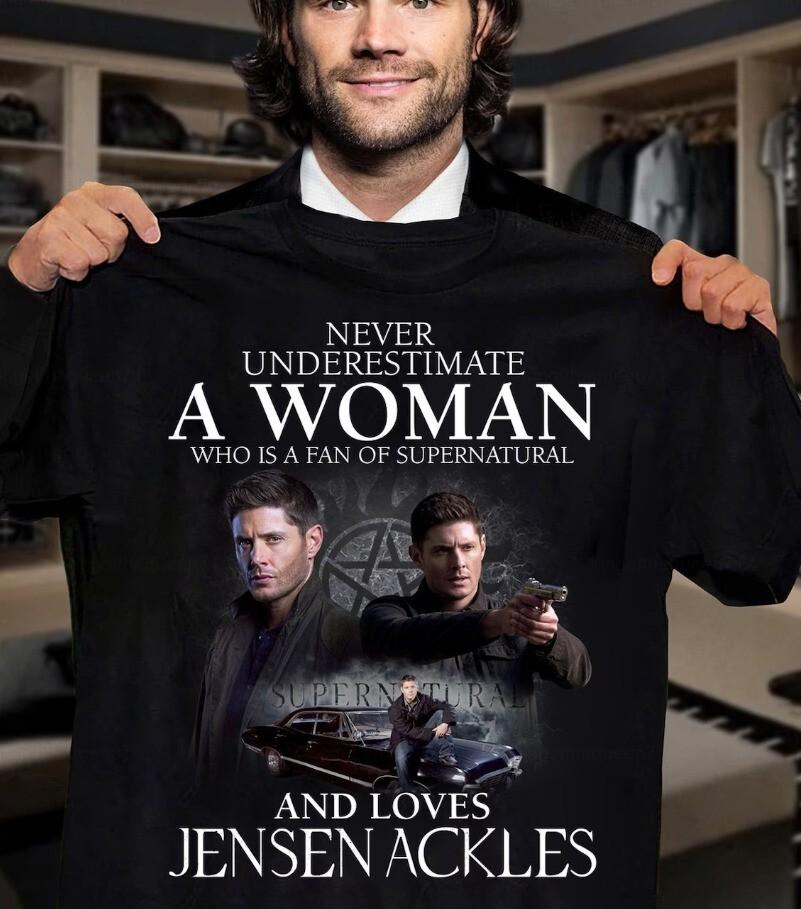 Supernatural Movie Winchester Brothers Never Underestimate A Woman Unisex shirt XXL