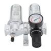  Filter Pressure Regulator 1/4 Inch Aluminum Alloy PC and Plastic Compressed  Filter