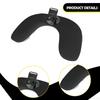Nail Arm Rest U Shape Hand Cushion Manicure Stand Ergonomic PU Leather Removable Support Comfortable