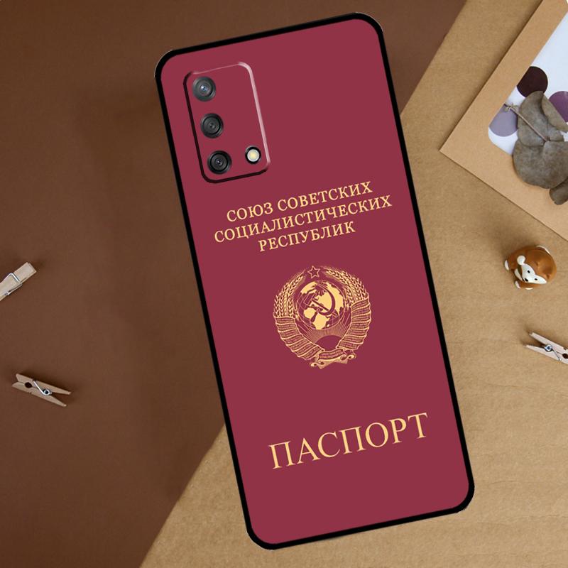 Soviet Union USSR Flag Case For OPPO A31 A53 A53S A52 A54 A72 A74 A83 A91 A93 A94 A5S A15 A16 A5 A9 2020 Coque