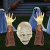 Realistic Zombie Decor Realistic Halloween Zombie Decor Set with Light-up Features for Yard Garden Skeleton Arm for Graveyard
