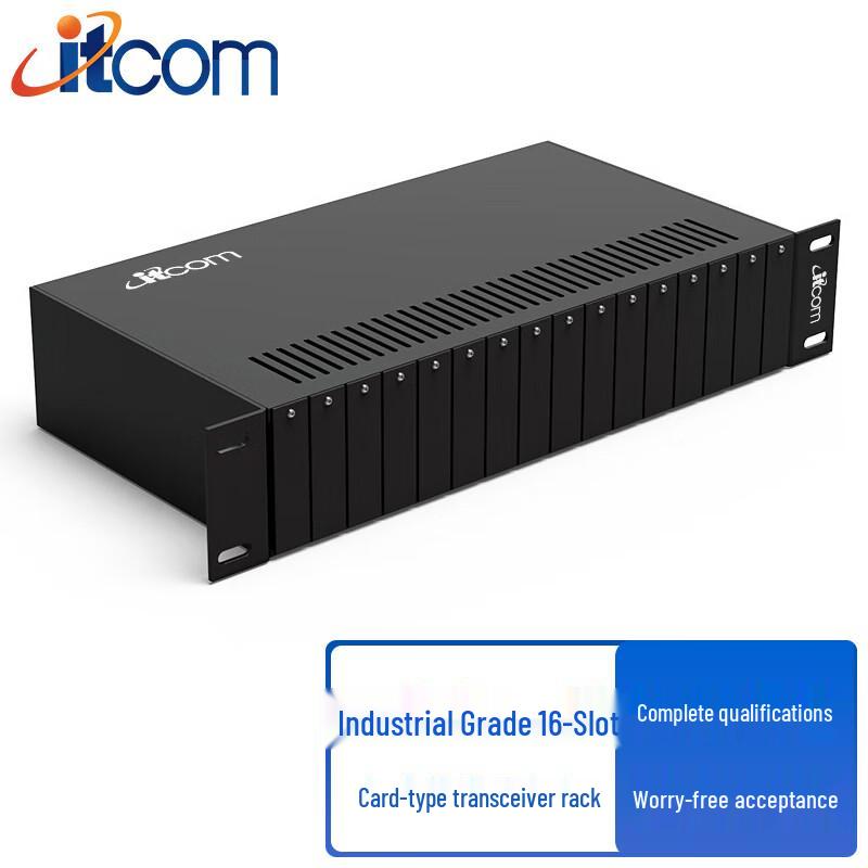 ITCOM Telecom-Grade Fiber Optic Media Converters & Chassis