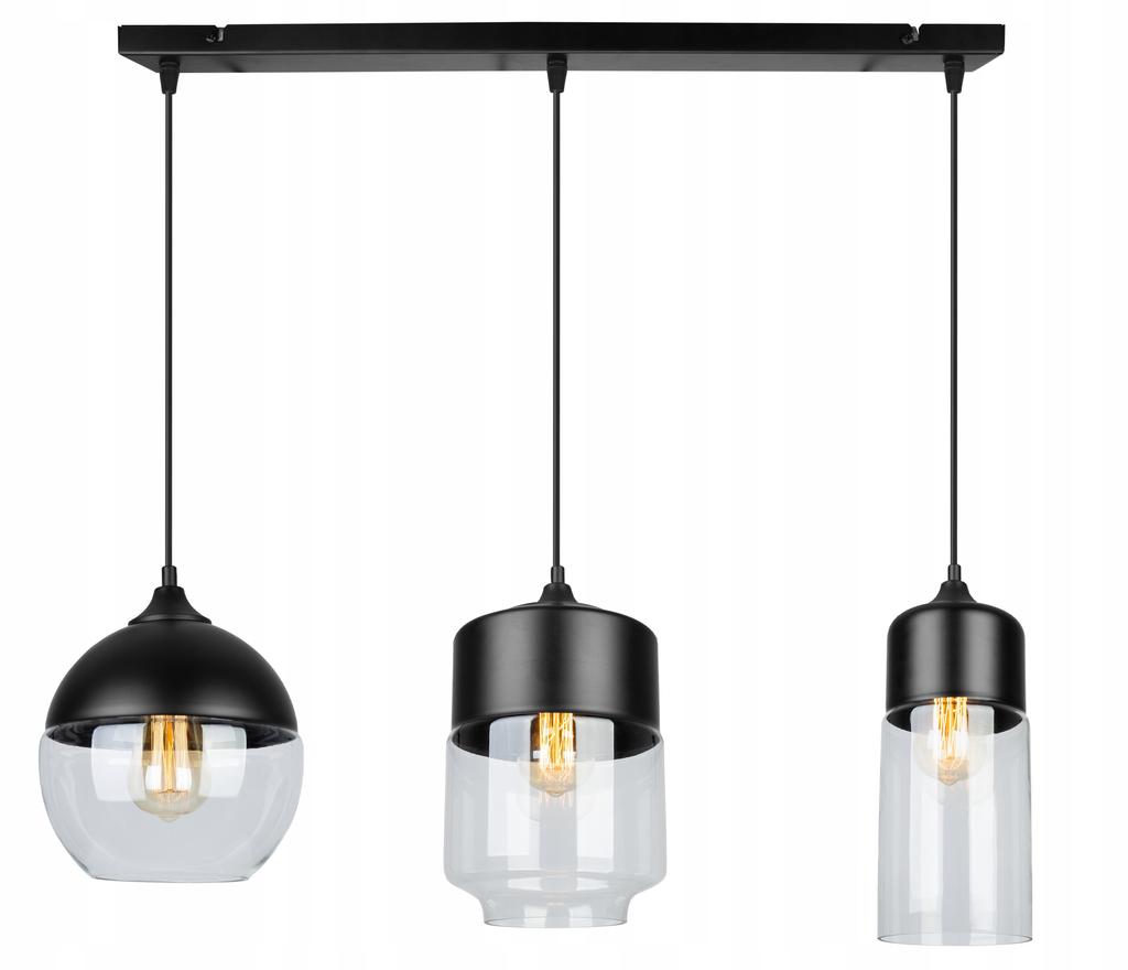 HANGING CEILING LAMP, GLASS LAMP SHADE