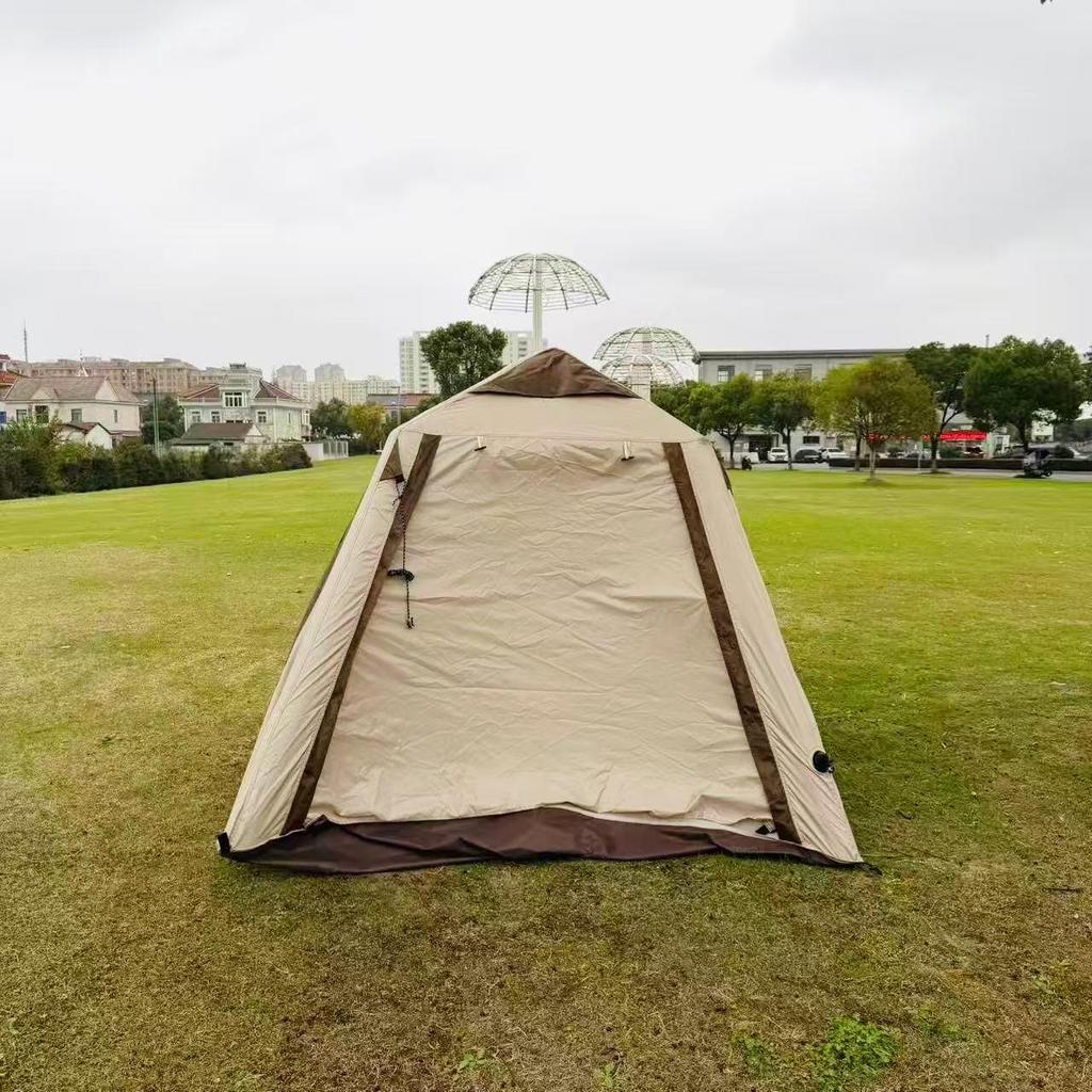 Quick-Open Inflatable Tent: Portable, Automatic for Outdoor Camping & Kids' Picnics