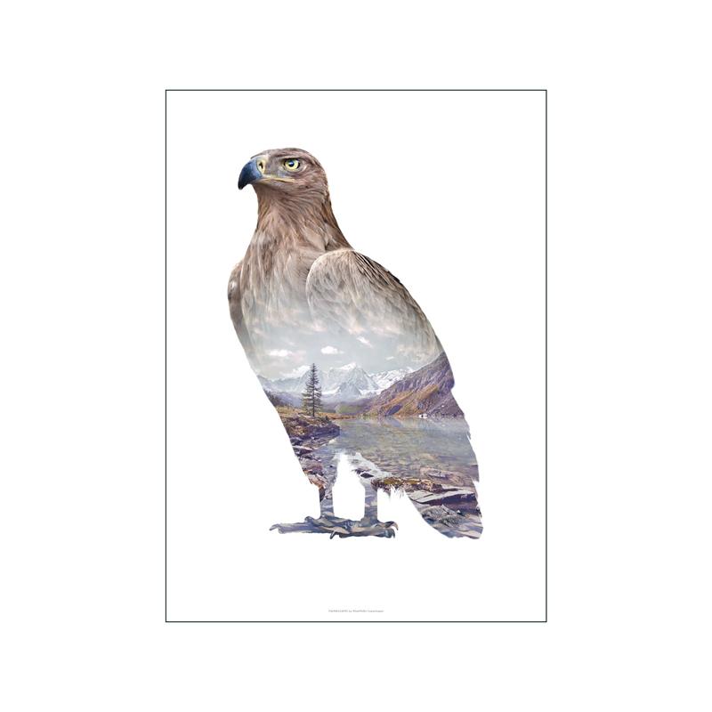 Animale în stil nordic poster estetică ilustrație peisaj natural Ursul lup imprimare pânză Walll Art Decorare acasă Decor camere