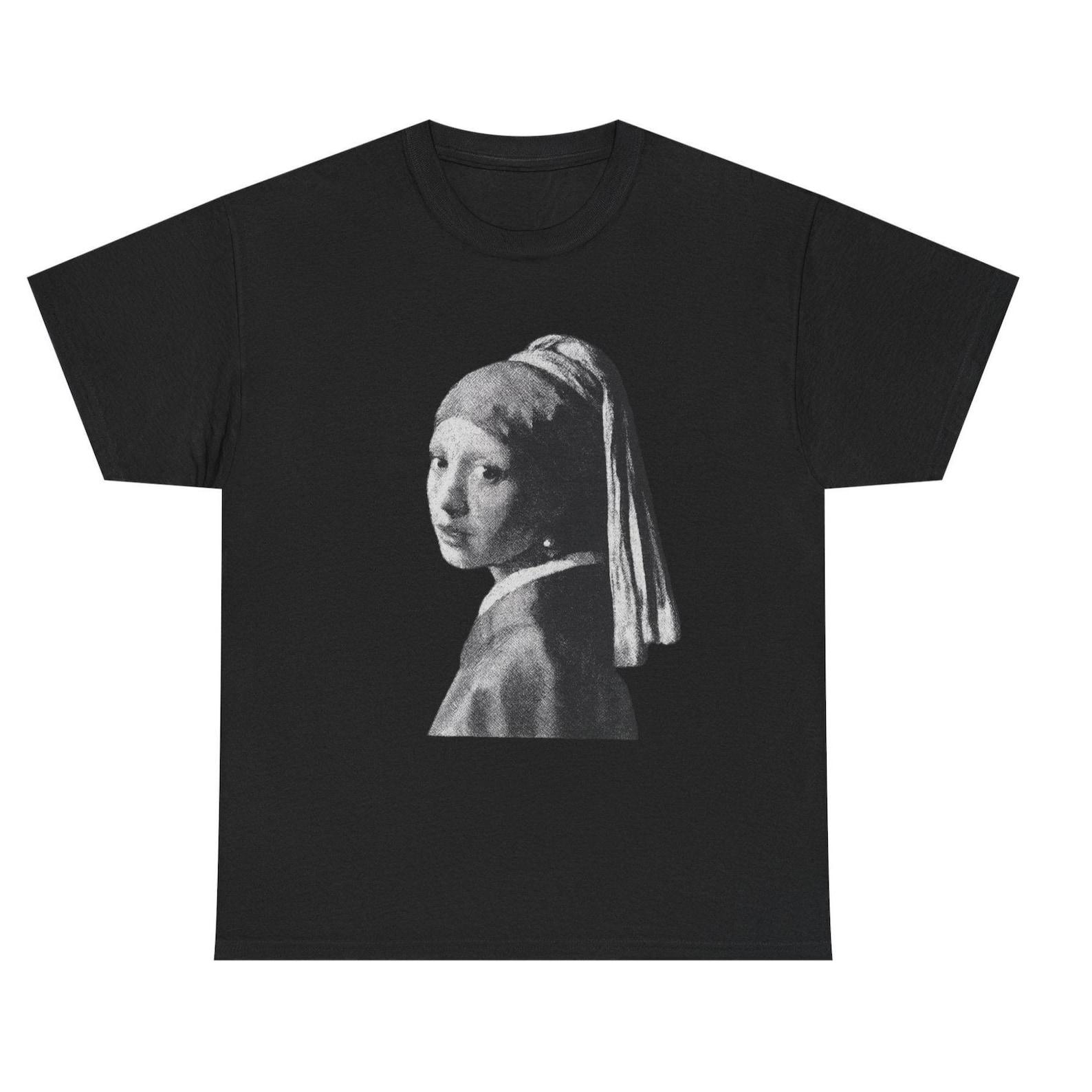 Vermeer Girl with a Pearl Earring T-Shirt: Classic Art Tee S