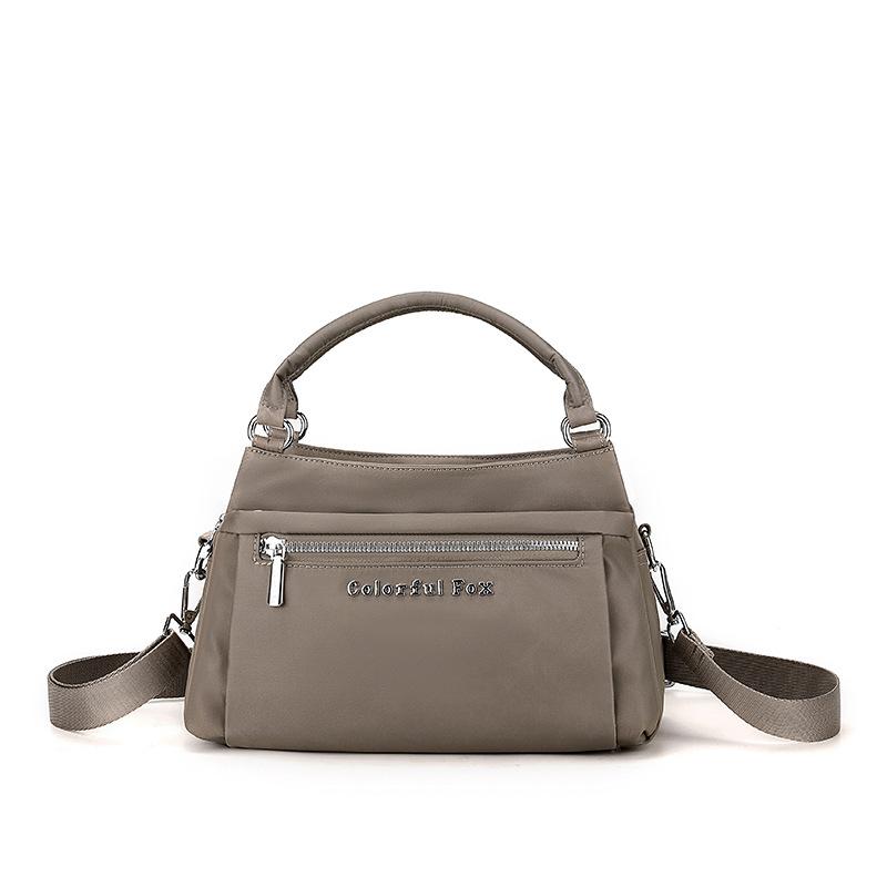 Women's fashion handbag trendy shoulder bag multi-layer anti-splash messenger bag