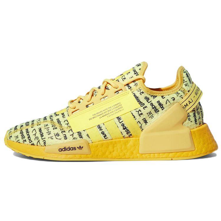 

Adidas Мужские кроссовки NMD_R1 V2 с принтом по всей поверхности Желтый луч-Желтый основной-Черный FZ6231 43⅓