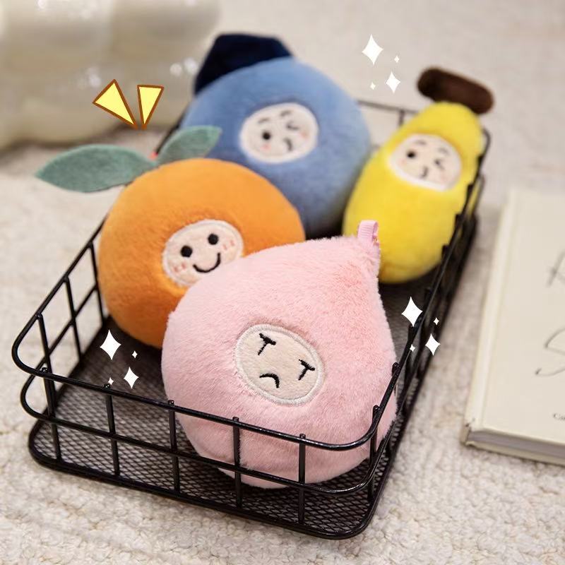 12/40cm Simulated Fruit Doll Stuffed Plush Toy Handmade Doll Cartoon Anime Cute Pillow Gift Children's Birthday Fun Doll