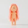 24cm Girls Toy Curly Hair Bean Eye Vinyl Doll Dress Up Dark Skin Mia Potato Dolls Movable Action Figure Body Children Gift Poseable Articulated Scale