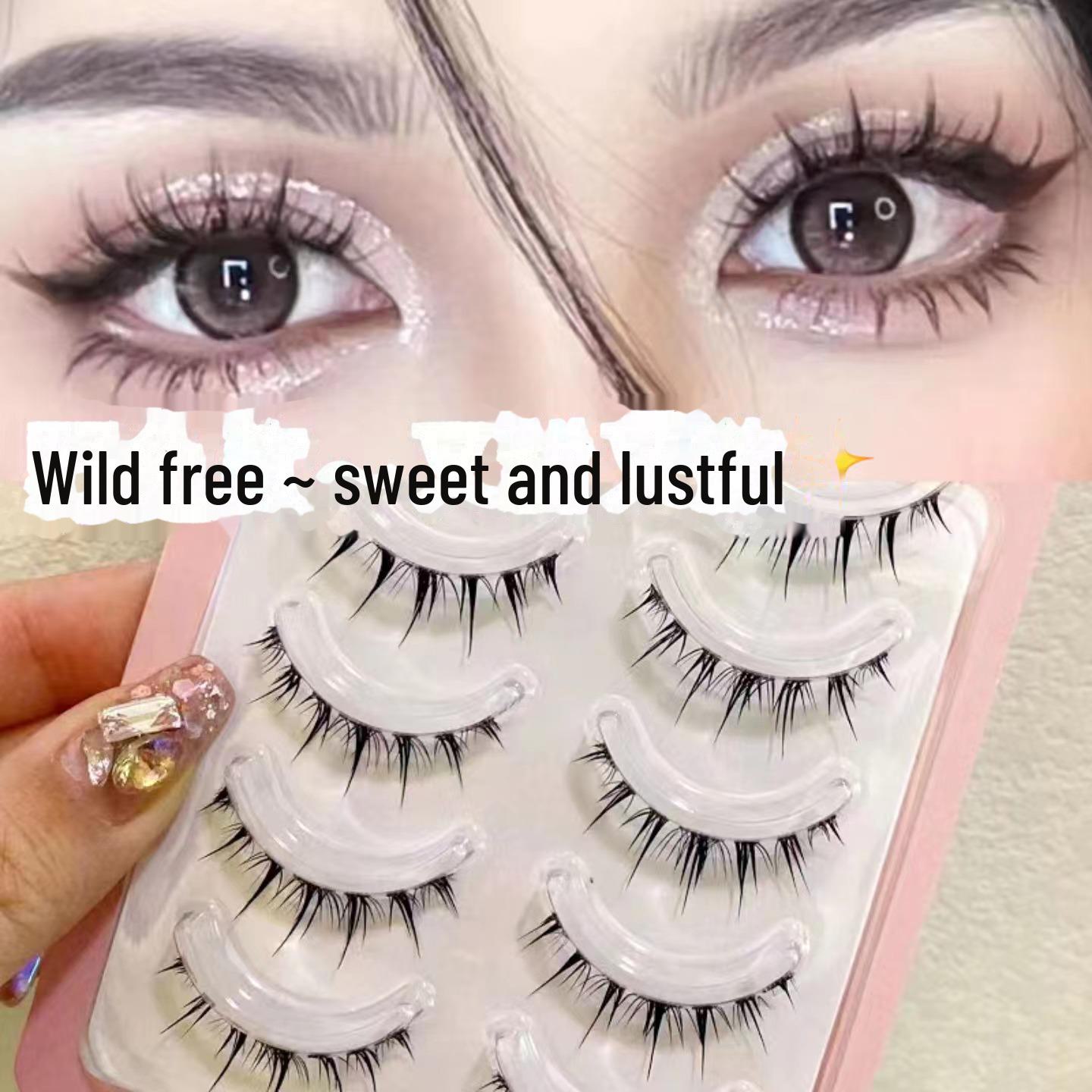 

Mengji Shangpin Fox Series Natural Thick Cartoon Eyelashes