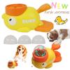Dog Puzzle Feeder Interactive Pet Food Treat Dispenser Cartoon Duck Design Pet Snack Feeder for Dog Training Mental Enrichment