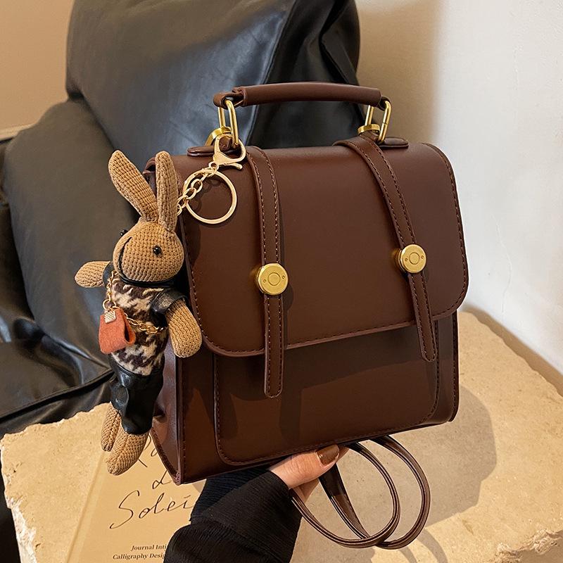2024 Trendy Women's Multi-use Backpack: Niche Design College Style Handbag