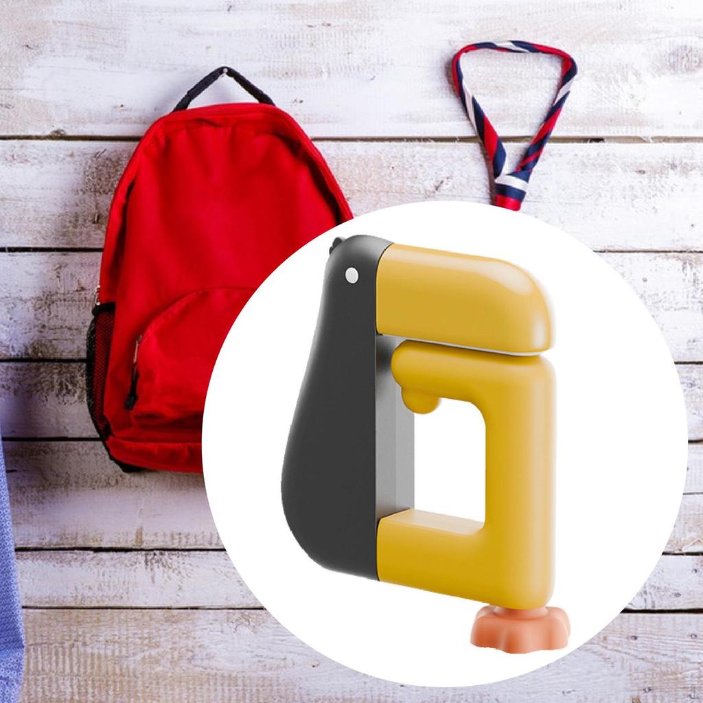 Duck Shaped Table Hook Handbag Hanger Cartoon Foldable Schoolbag Holder Purse for Bar