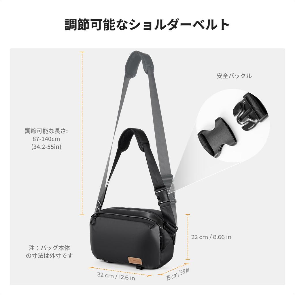 CONCEPT Camera Bag 6L Camera Shoulder Shoulder Sling Stylish Camera DSLR Camera Bag K&F Bag, Bag, Bag, Case,