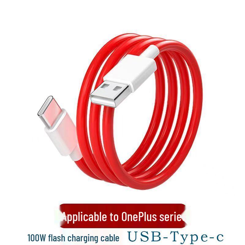 

Кабель быстрой зарядки USB-C мощностью 100 Вт для OnePlus 13/12/11/10 - Совместимость с 10А USB-Type-C 1m Cable