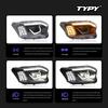 LED Projector Headlight Assembly with DRL & Sequential Turn Signals for 22-25 Toyota Probox