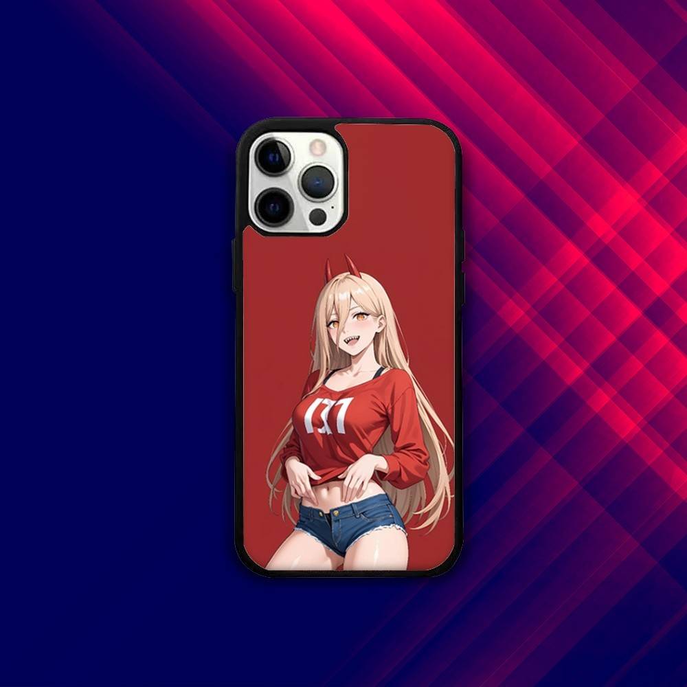 

C-Chainsaw P-Power Man Phone Case For iPhone 16e,16,15,14,13,12,11,Plus,Pro,Max,Mini Magsafe Magnetic Wireless Charging iPhone12mini
