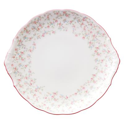Noritake Plate 28cm Cutie Rose Microwave Safe Bone China T58119A/9940