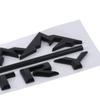 ABS High Country Logo Car Emblem 12.01*2.95in Black Car Bumper Sticker Badge Letter Style Self-adhesive sticker logo