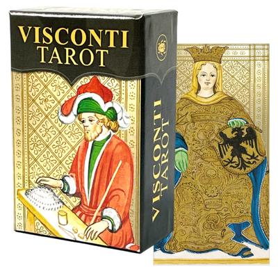 Tarot Cards 78 Pieces Miniature Tarot Fortune Telling Tarot Japanese Instruction Manual Included I.I.J [Visconti Mini] [Genuine Product]
