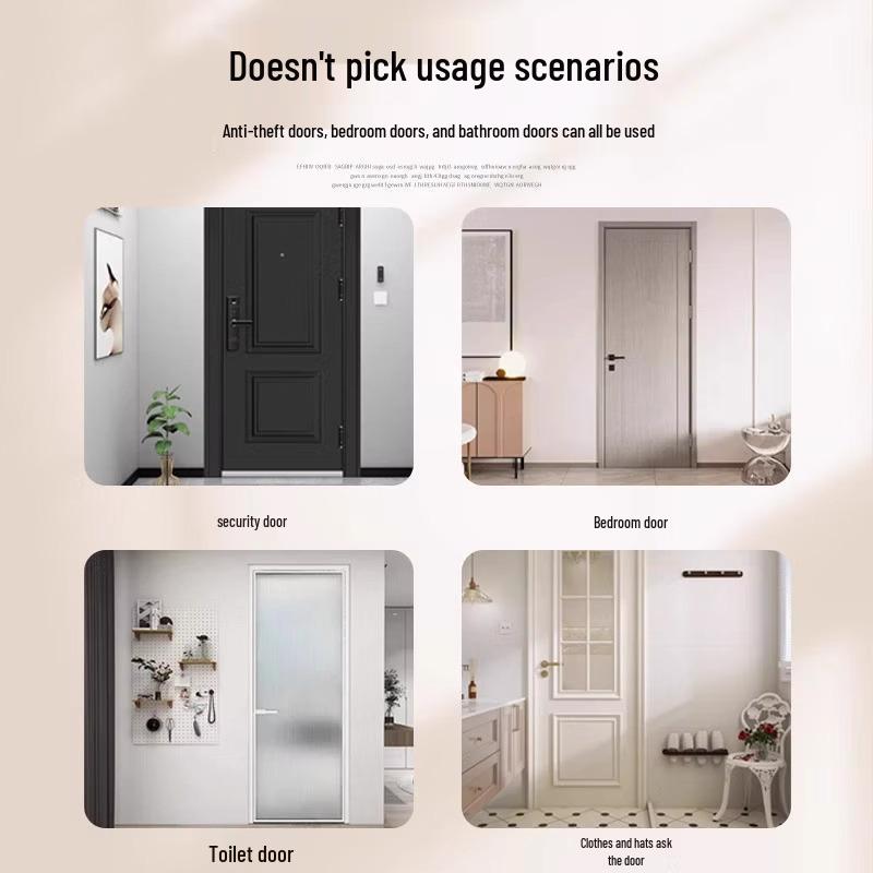 Anti-Collision Silicone Rubber Door Stopper - Punch-Free, Soft, Fixed Rear Door Handle Protection