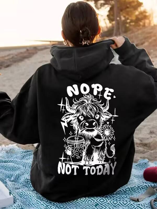 2025 Unisex Letter Print Velvet Hoodie: Spring, Autumn, Winter Collection