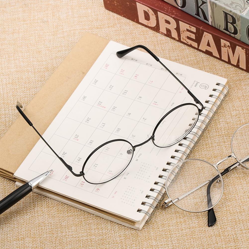 Round Optical Myopia Glasses Frame Women Men Fashion Vintage Finished Nearsighted Glasses Prescription Eyeglasses -1.0..-4.0