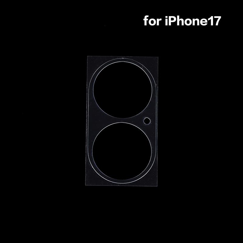 Tempered Glass Camera Lens Protector For 17/17 Pro Max / Air / 17 Pro Lens Protective Glass Scratch Resistant High Transparency