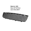 Center Grille Heat-resistant Anti-scratch Black Front Grill Replacement 1K0853677B for Golf 5-GTI 05-09