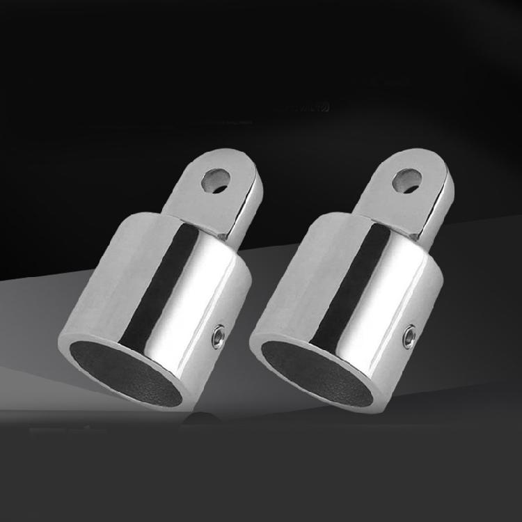 Boat Bimini Top Fitting Deck Hinge Slide Cap Pipe Eye End Cap External Eye End